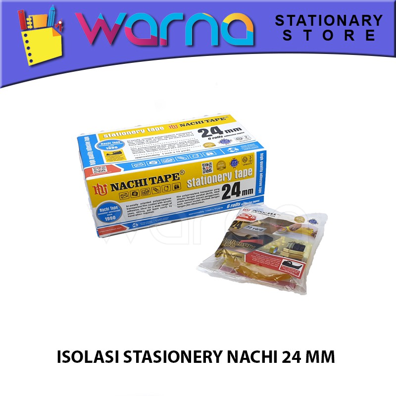 

SOLATIP/SOLASI/ISOLASI STASIONERY NACHI 24 MM