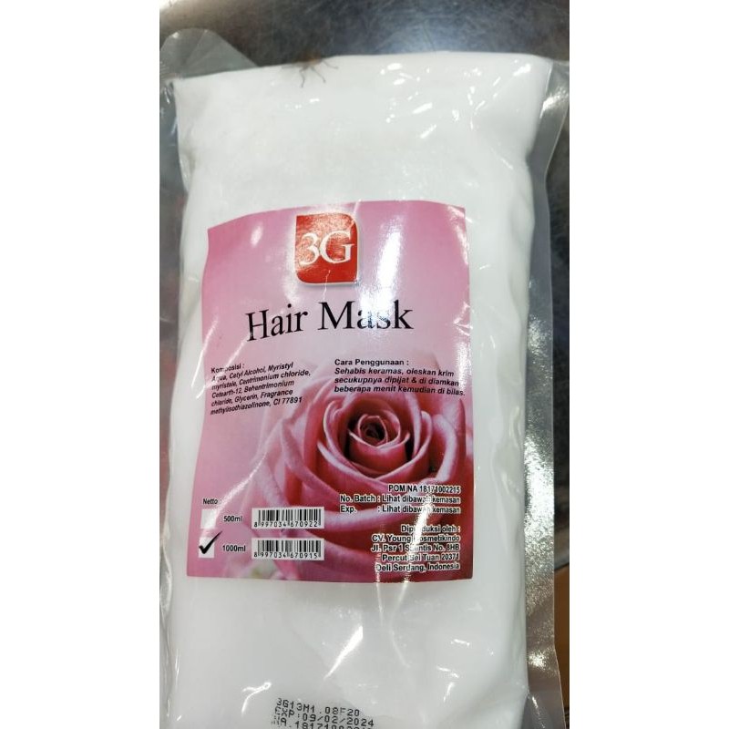3G HAIR CREAMBATH / 3G Hair Mask / creambath 3g