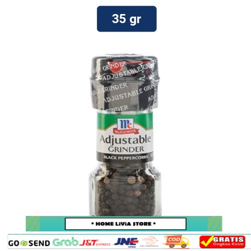 

McCormick's Black Pepper Grinder 35 G