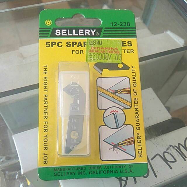 

Isi cutter akrilik Sellery