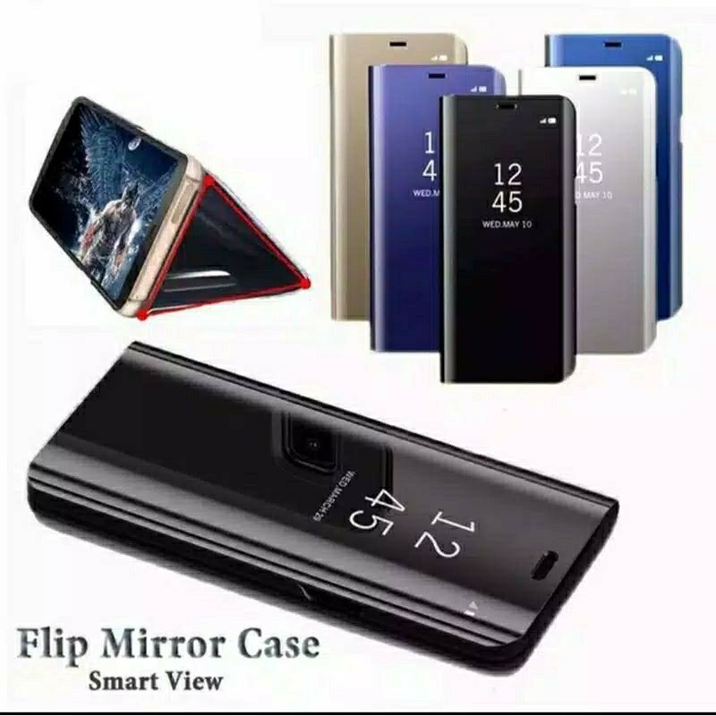 Case Flip Cover Mirror Vivo Y12/Y12S/Y12i/Y11/Y15/Y17/Y19/Y1S