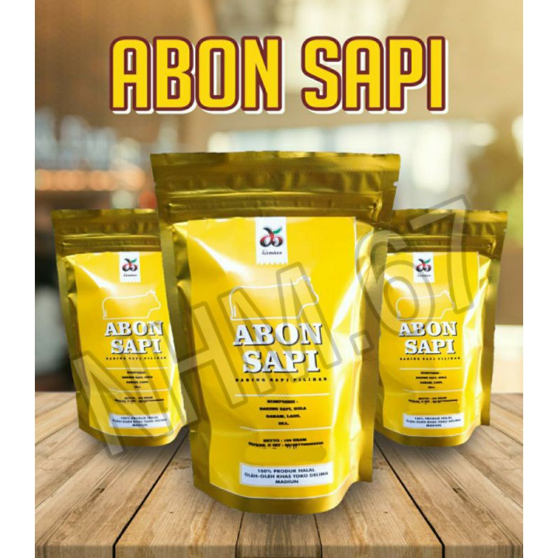 

Abon sapi Delima 100gr