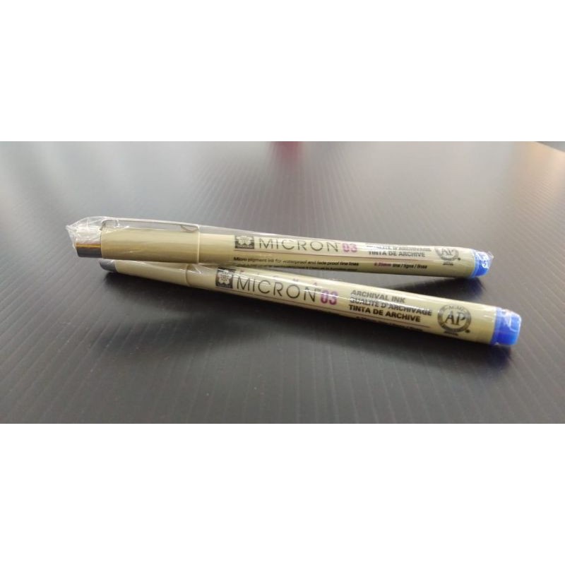 

sakura pigma micron 03 blue