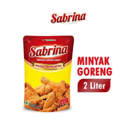 MINYAK GORENG SABRINA UKURAN 2LITER