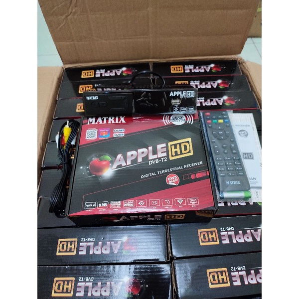 SET TOP BOX STB DVB-T2 MATRIX APPLE HD YOUTUBE MECCAST