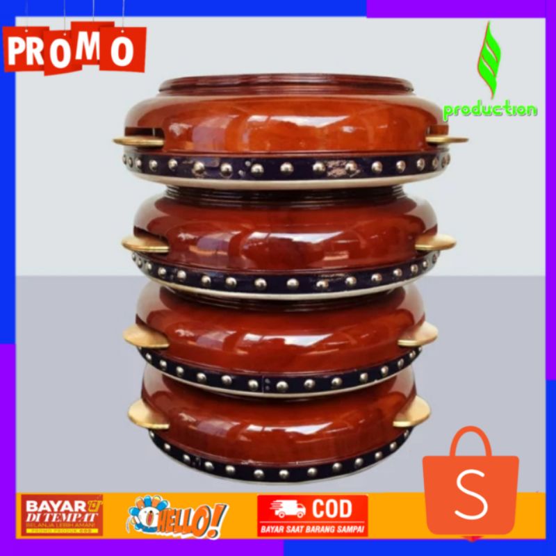 Rebana Hadroh Genjring Terbangan Asli Jepara Banjari Free Ongkir