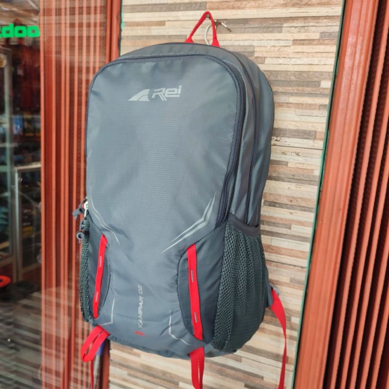 Tas Ransel Pria Kampar 02 25L Arei Outdoorgear+Raincover Original