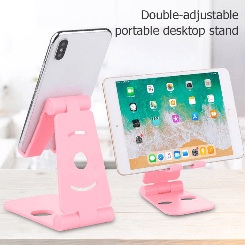 Stand Hp Folding Bracket Holder Phone Stand Hp Lipat Universal Dudukan Handphone Tablet Tab iPad Mini