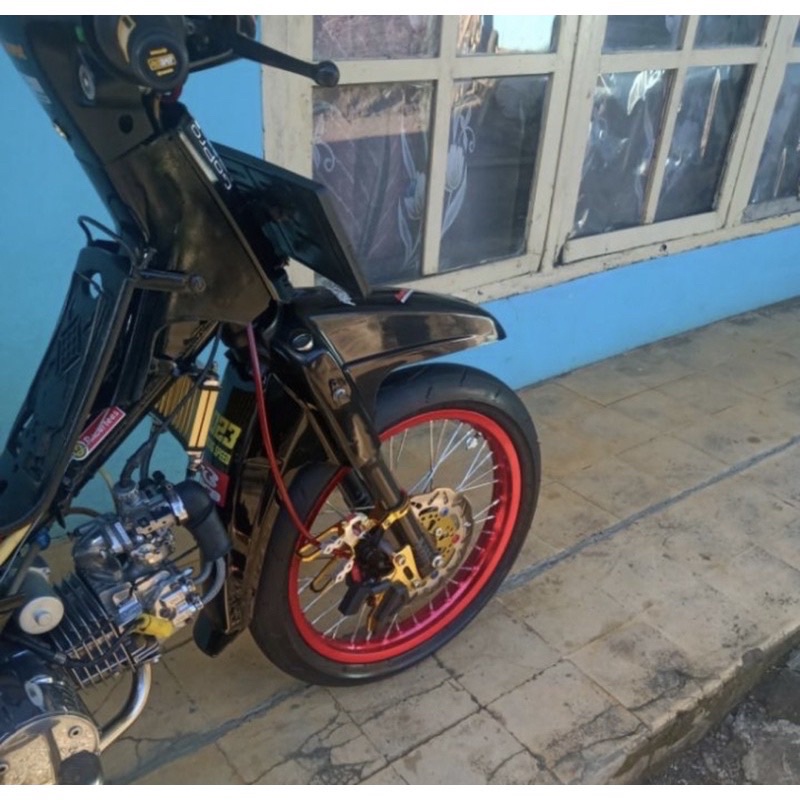 SELANG REM DEPAN CARBON 95cm kuliatas terbaik jamin mantap bosku smua motor bsa