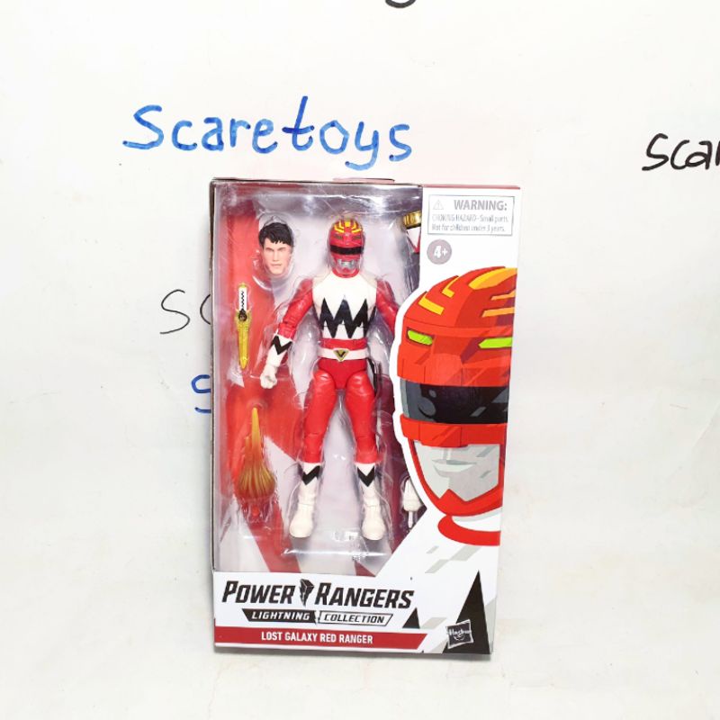 Hasbro Lightning Collection Power Rangers Lost Galaxy Red Ranger