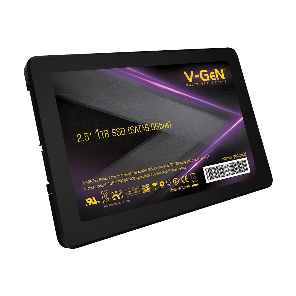 SSD V-GeN 1TB SATA 3 Solid State Drive 2.5&quot; Inch VGEN SATA3 V GEN