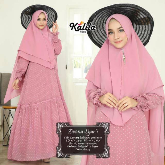 Gamis syar'i ZIVANA