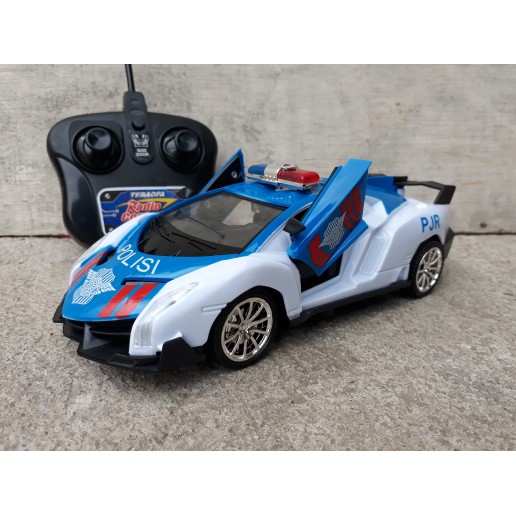 rc car police Lamborgini - mobil remote control - remot kontrol polisi