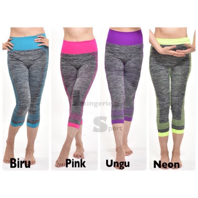 Celana senam - Legging Senam - Legging Olahraga Sportswear Yoga Aerobik Zumba Running