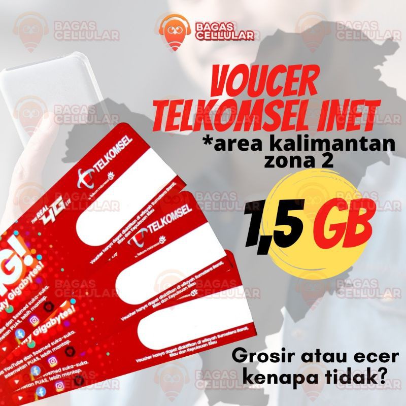 Voucher Internet 1.5gb Kalimantan Zona 2