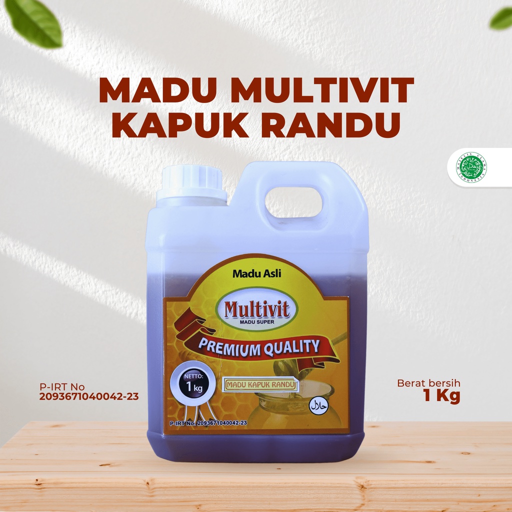 

MADU KAPUK RANDU MULTIVIT 1kg Drigen || MENINGKATKAN IMUNITAS, MEREDAKAN BATUK, MADU MURNI 100%