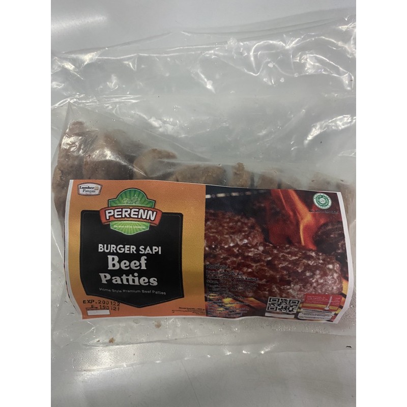 

Perenn Beef Patties 500gr Enak dijamin