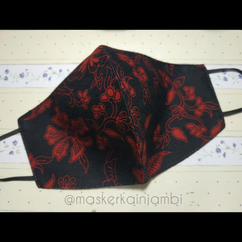 Masker Kain Batik 3 lapis