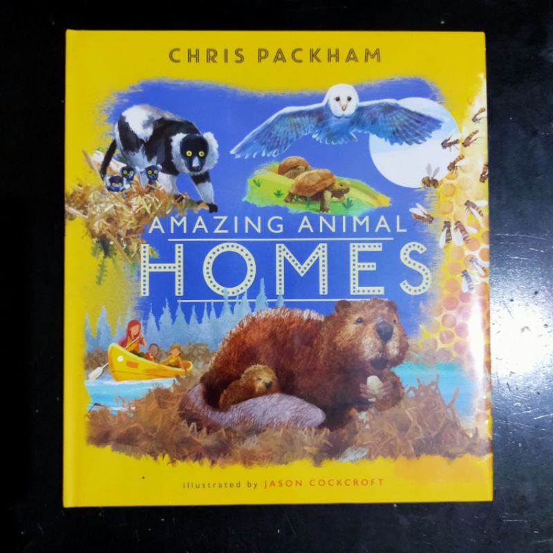 Amazing Animal Homes - Chris Packham & Jason Cockcroft [Picture Book Reference]