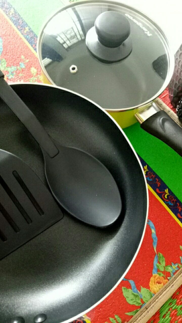 Kangaroo Emerald Cookware Set Fry Pan Sauce Anti Lengket - Alat Masak