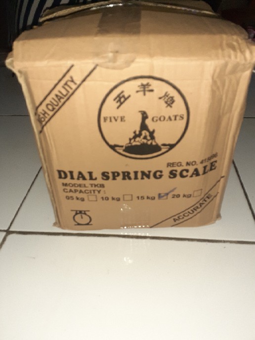 Timbangan Jarum Buah Five Goats Asli