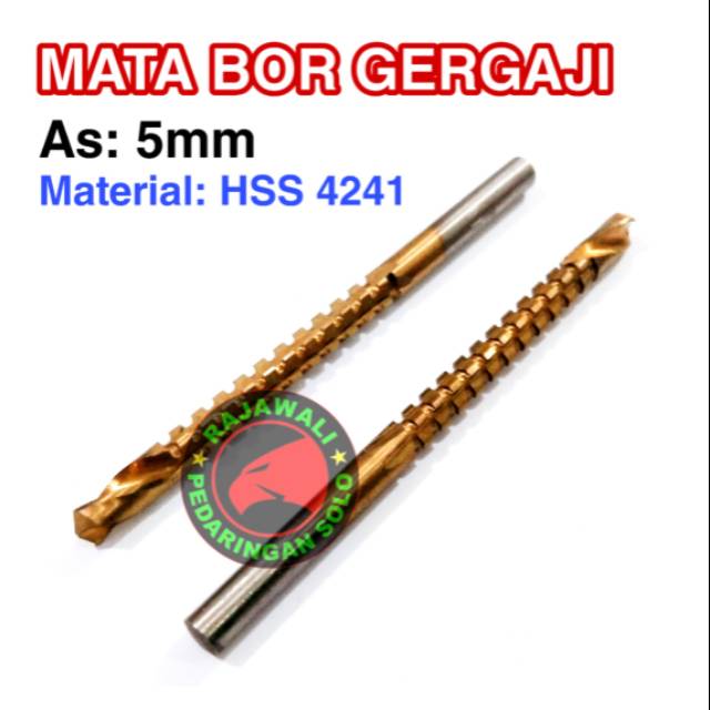 MATA BOR GERGAJI 5mm - SAW DRILL 5mm HSS 4241