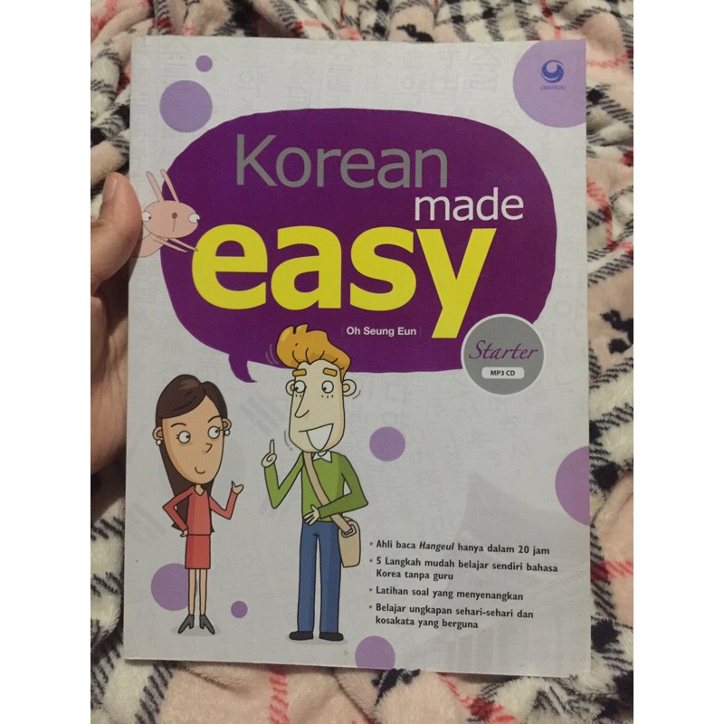 [PRELOVED] Buku Belajar Hangeul untuk Pemula ”Korean Made Easy”
