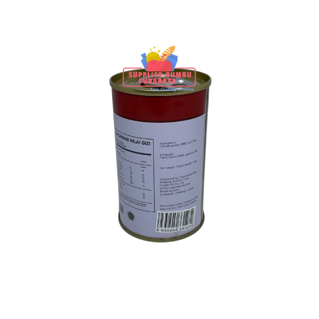Wilmond Tomato Paste Pasta Tomat Kaleng 170g