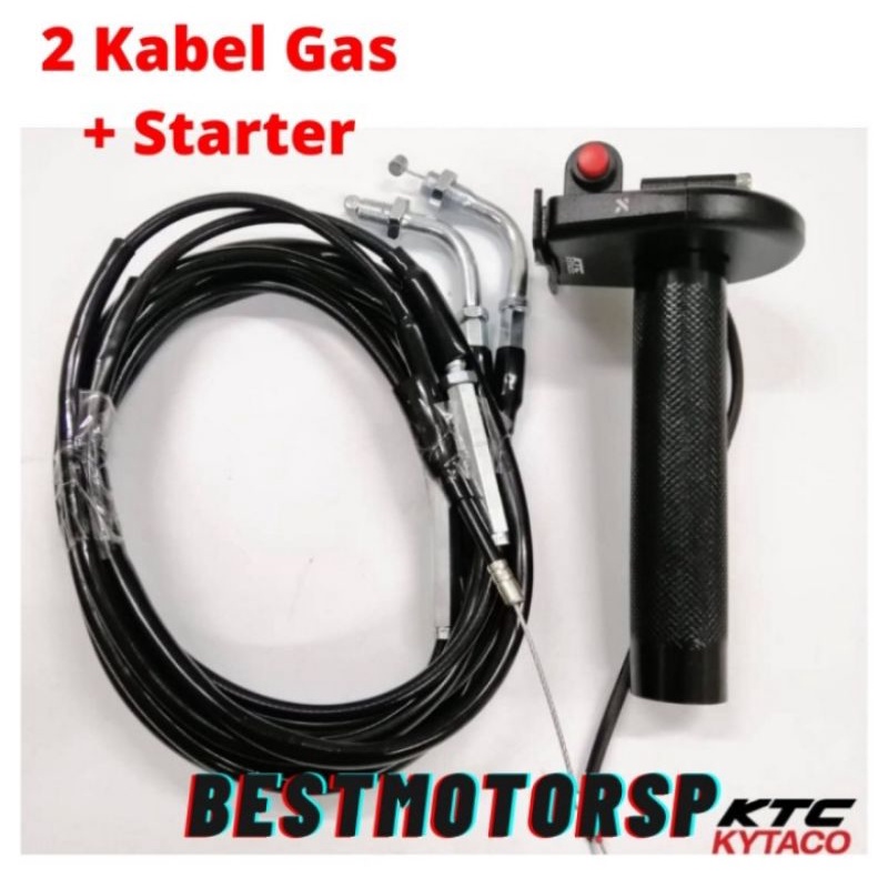 Gas Spontan KTC KYTACO 2Kabel+ Starter Original KTC KYTACO