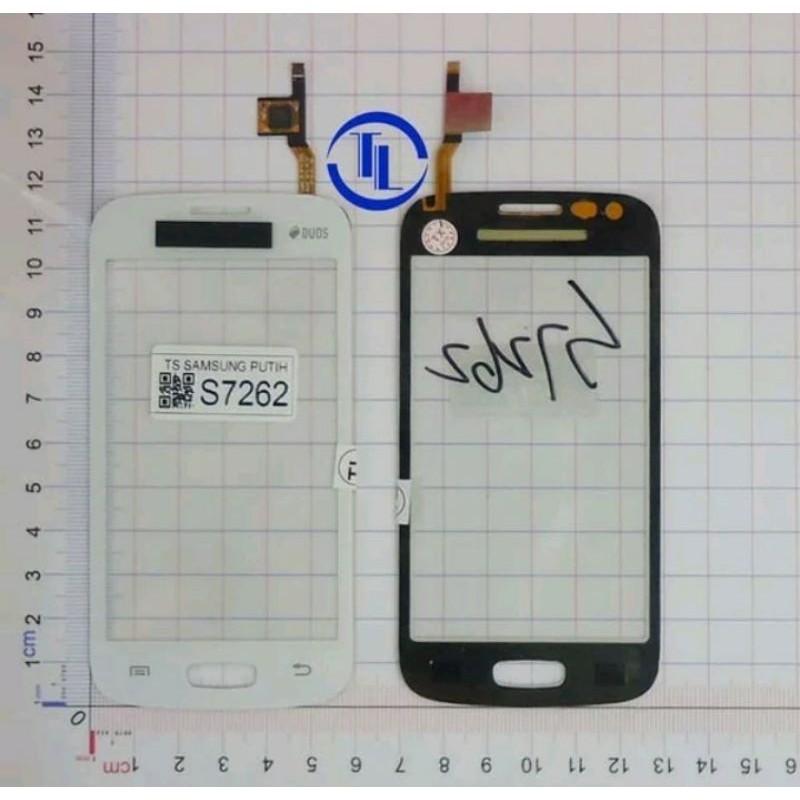 TOUCHSCREEN TOUCH SCREEN SAMSUNG S7262 STAR PLUS &amp; S7260 STAR PRO LAYAR SENTUH TS TC ORIGINAL
