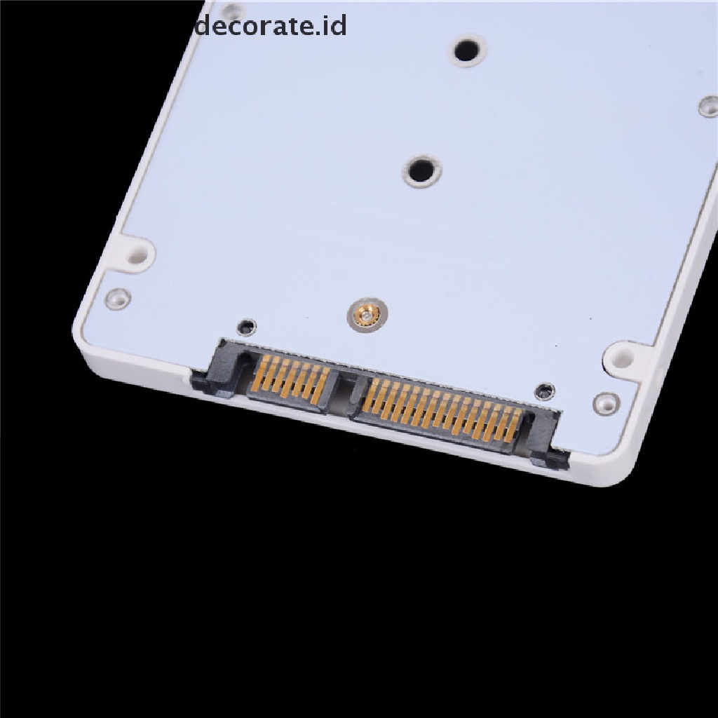 Case Hard Disk Adapter M.2 Ngff Sata3 Ssd Ke 2.5 &quot;Sata Warna Putih