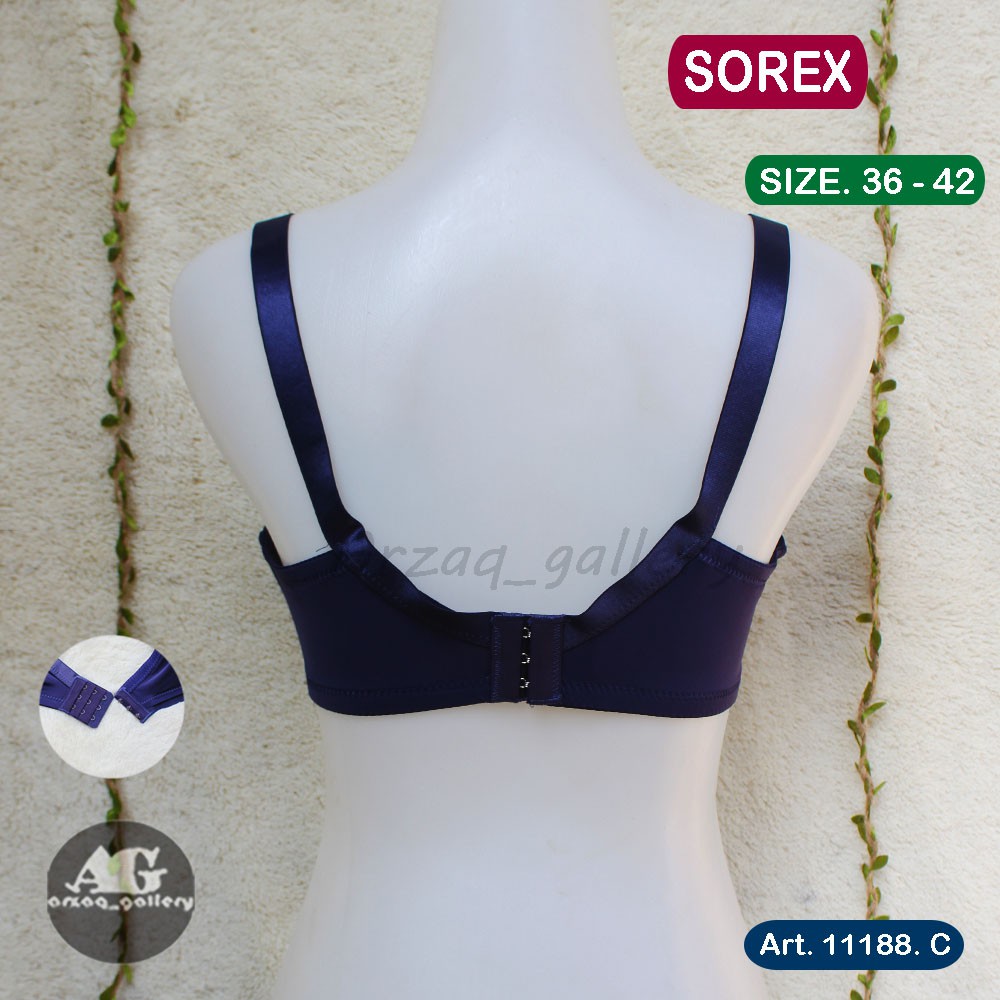 Bra Sorex Big Cup Art. 11188C / BH Busa Cup Besar Kawat Kait 3 Cup C Premium | Pakaian Dalam Wanita | Bra | Bh