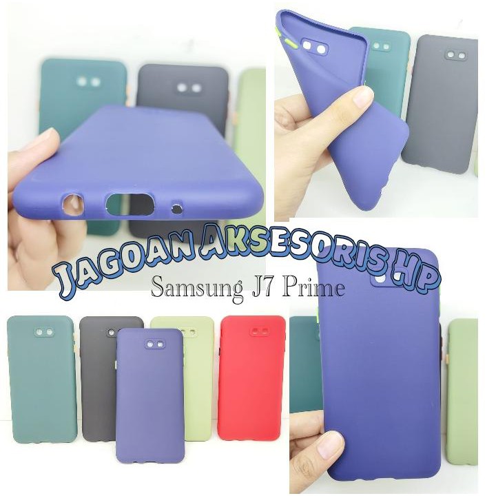 SMPC TPU Samsung J7 Prime 5.5 inchi SoftCase Macaron Protection Camera inch SoftCase Macaron Protect