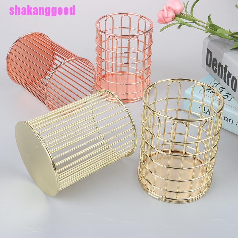 Skk Tempat Pensil / Alat Tulis / Kosmetik / Makeup Untuk Meja Kantor / Sekolah