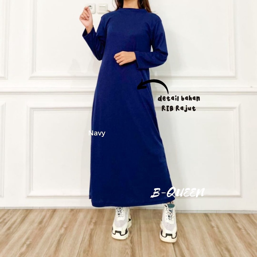 GAMIS RAJUT TURTLENECK / DRESS MUSLIM RAJUT LENGAN PANJANG / INNER DRESS WANITA/ KNIT DRESS