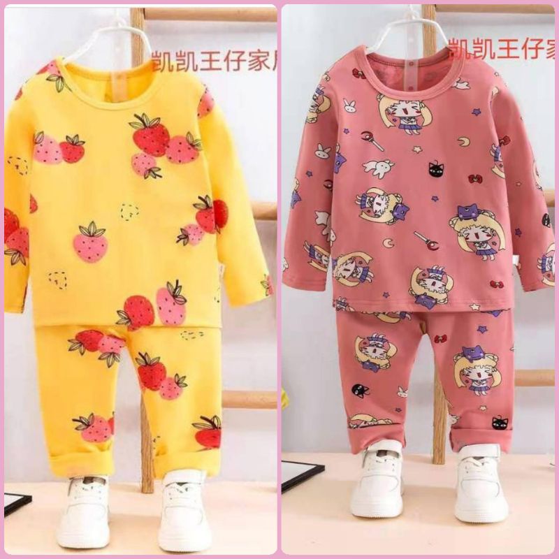 Piyama anak cewek import / baju tidur anak cewek sailormoon / piyama anak sailormoon