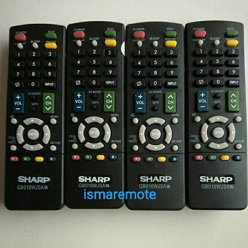 REMOTE REMOT TV SHARP AQUOS LED LCD GB016WJSA