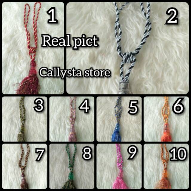 Tali Hordeng tali gorden pengikat gorden pengikat Hordeng ikat gorden ikat Hordeng