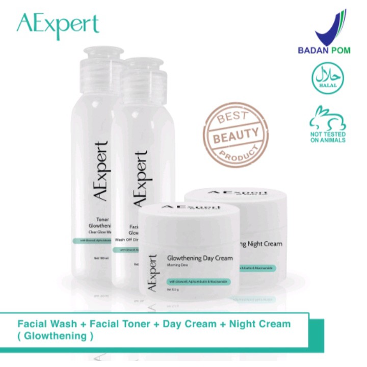 Aexpert Skincare Paket Glowthening By Ashanty