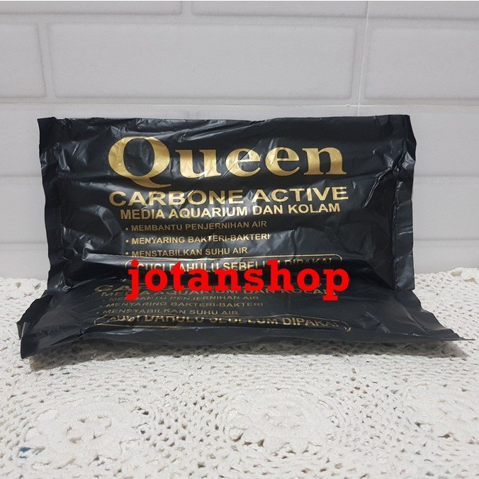 QUEEN carbone active media filter carbon karbon aktif akuarium aquarium aquascape kolam