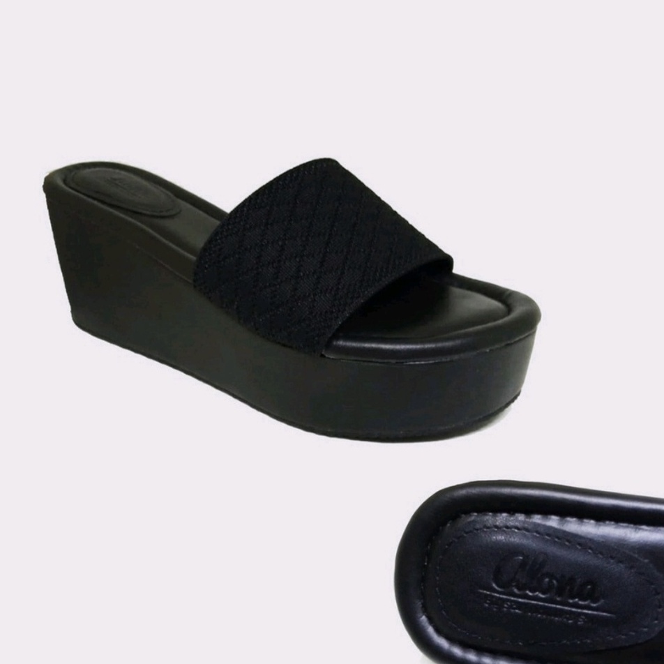 Sandal Wedges Ukuran 41-42-43-44-45 BIG SIZE JUMBO Original Wedges Hak Tinngi 8cm Kasual Harian /Ari