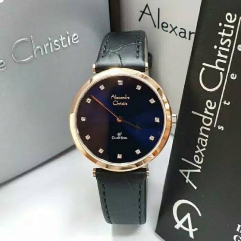 Jam tangan wanita ALEXANDRE CHRISTIE AC 8540 WANITA KACA MINERAL GLASS ORIGINAL