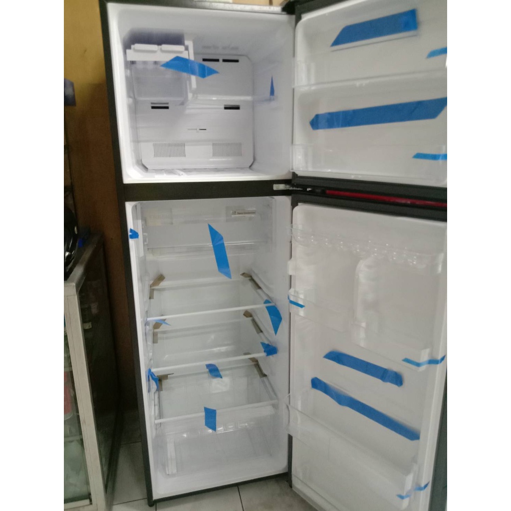 Kulkas Sharp 2 pintu  SJ 317 MG DP DB PINK BIRU FREEZER BESAR