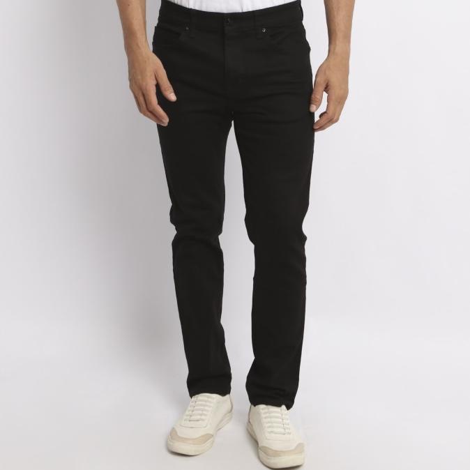 Edwin Celana Chinos Venice Black Slim Fit Stretch