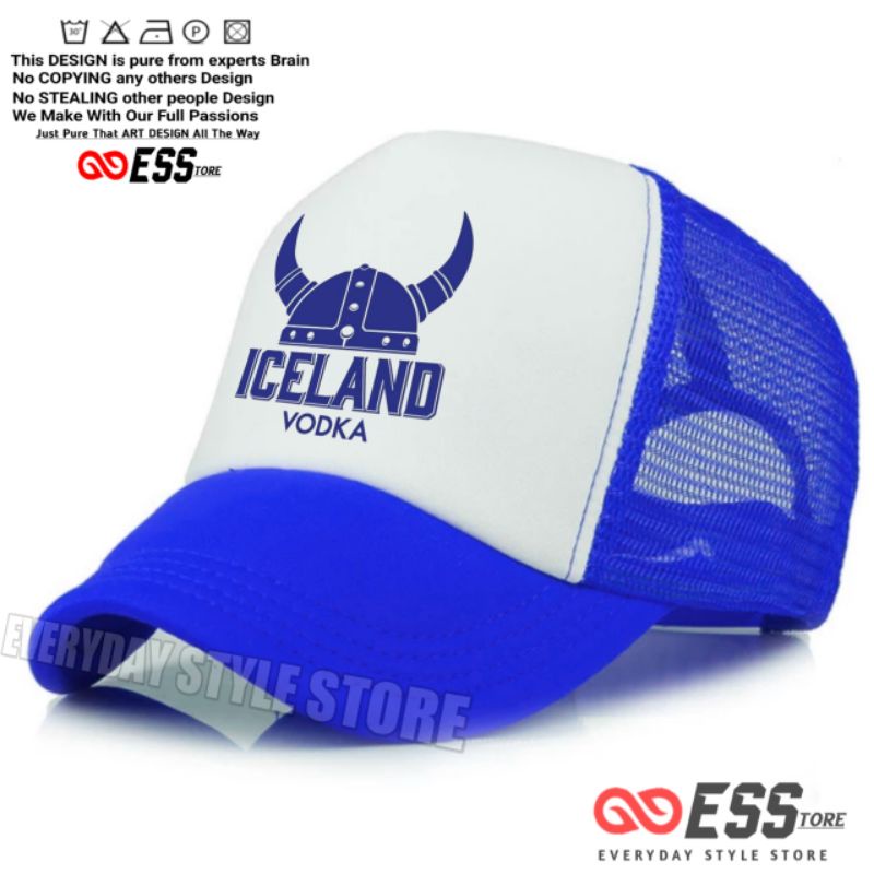 Topi ICE  _ LAND Trucker Jaring