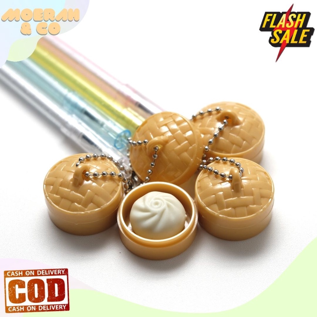 

PULPEN GEL GANTUNGAN DIMSUM BOLPEN LUCU BULKPEN MURAH PULPEN BAKPAO PEN UNIK ALAT TULIS ATK MURAH