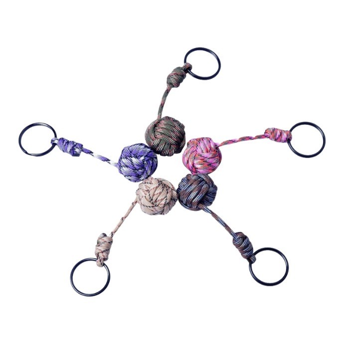 Gantungan Kunci Tali Paracord 6460 Munkees Paracord Monkey Fist