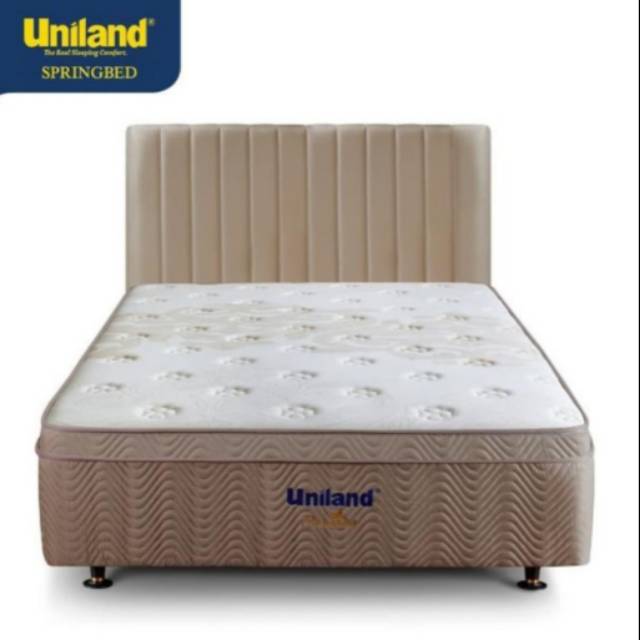 Uniland Multibed Plushtop 120x200 MALVARA Beige Springbed Minimalis