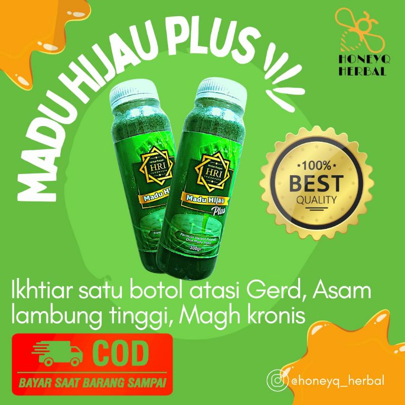 

MADU HIJAU HERBAL ASLI OBAT MAGH LAMBUNG GERD