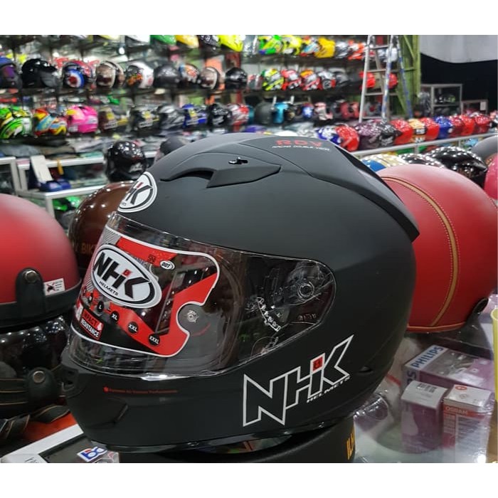 Helm NHK GP1000 Black Doff gp 1000 Hitam Doff